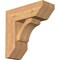 Ekena Millwork Legacy Slat Smooth Bracket w/ Offset Brace, Western Red Cedar, 7 1/2"W x 20"D x 20"H BKT0806X20X20LEC06SWR - alternate 1